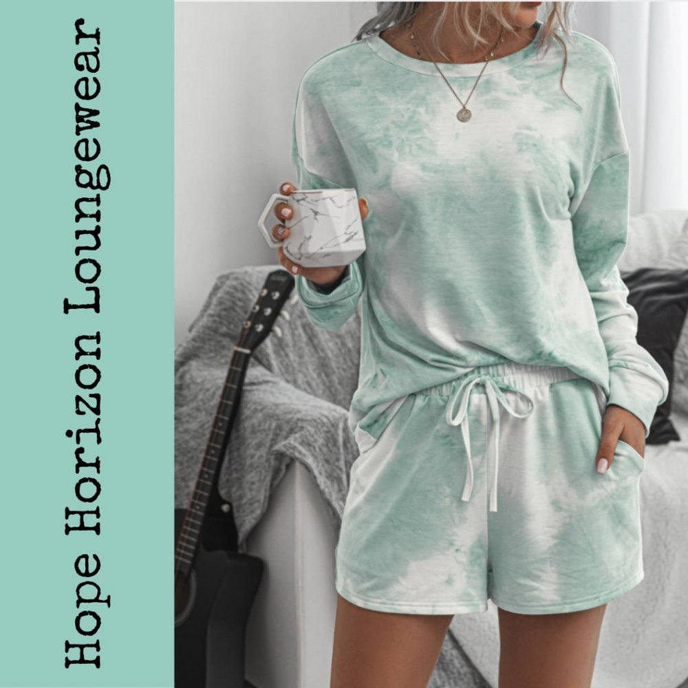 Hope Horizon Tie Dye 2 Piece Lounge Set